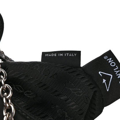 Prada Re-Nylon Saffiano Re-Edition 2005 Shoulder Bag Black 8 of 10