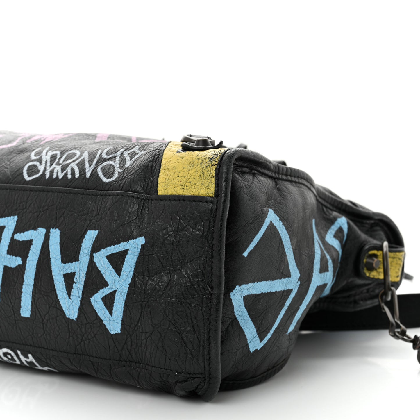 Agneau Graffiti All Over Classic Hardware City Black Multicolor
