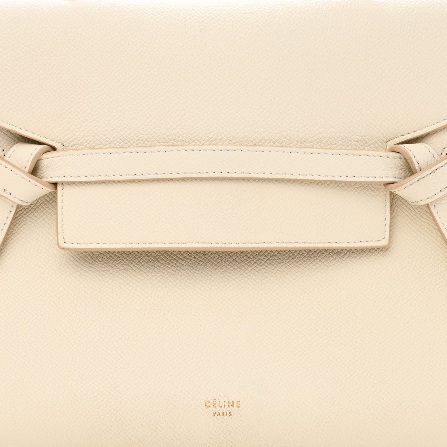 Grained Calfskin Micro Belt Bag Linen