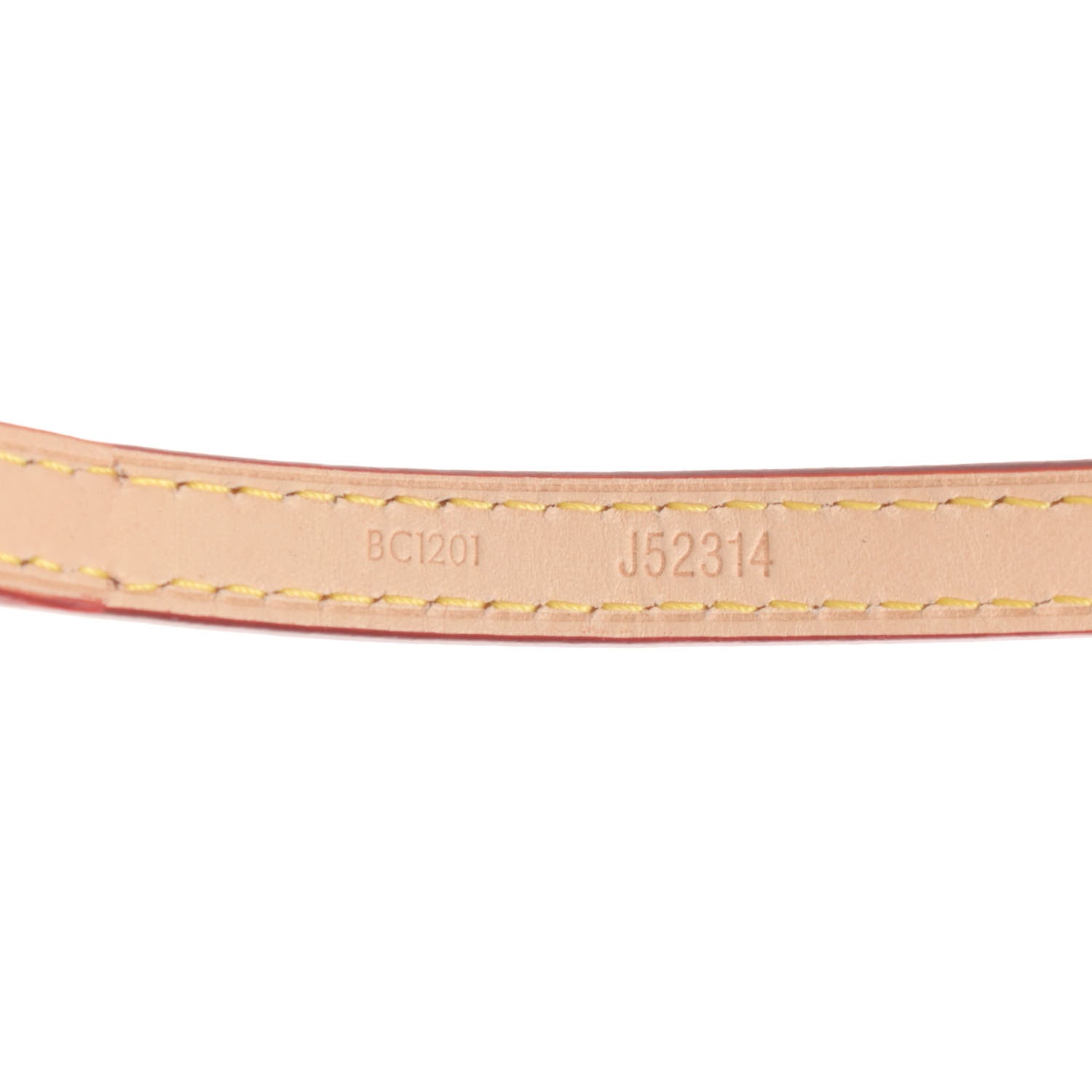 Louis Vuitton Vachetta 12mm Adjustable Shoulder Strap 4 of 4