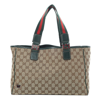 Gucci GG Monogram Pop Tote Green 1 of 10