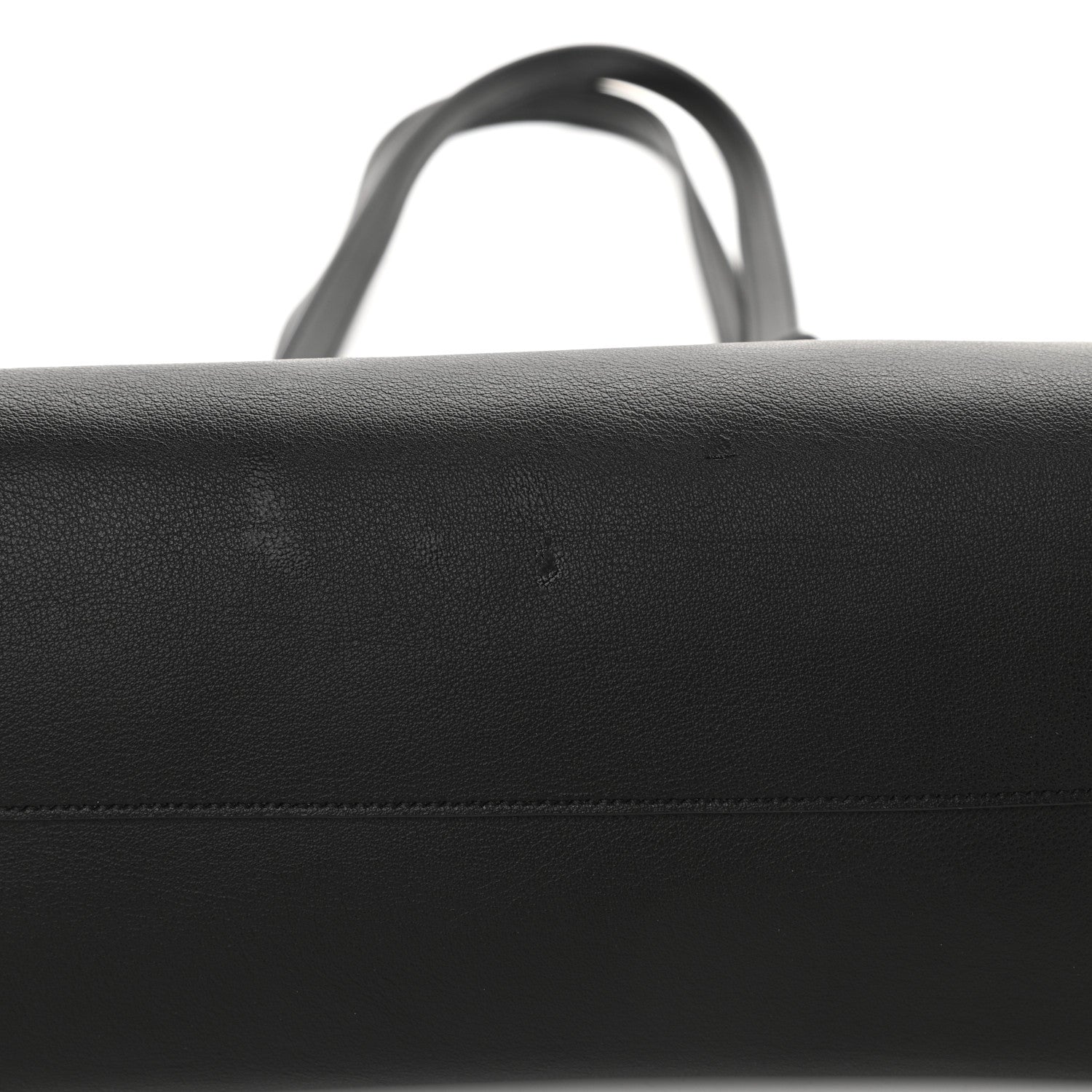 Saint Laurent Calfskin Large Shopping Tote Black 11 of 12