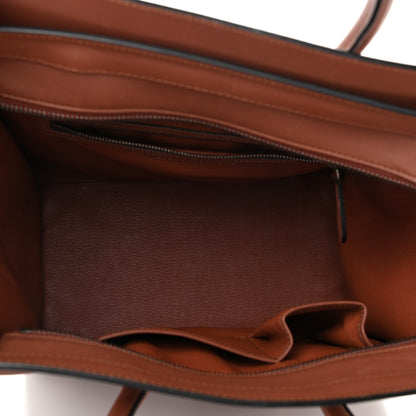 Celine Smooth Calfskin Mini Luggage Sienna 5 of 14