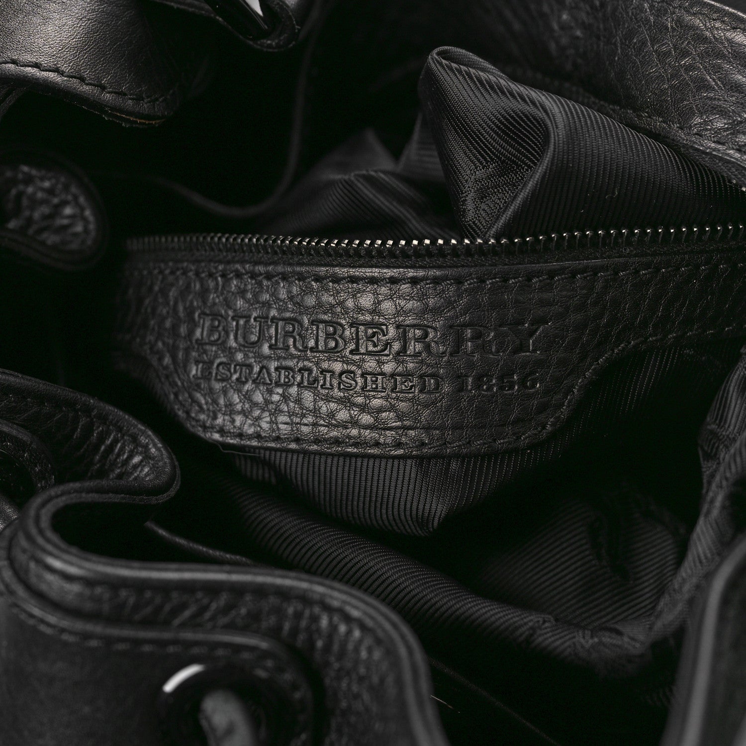 Burberry Calfskin Mason Warrior Studded Hobo Black 7 of 9