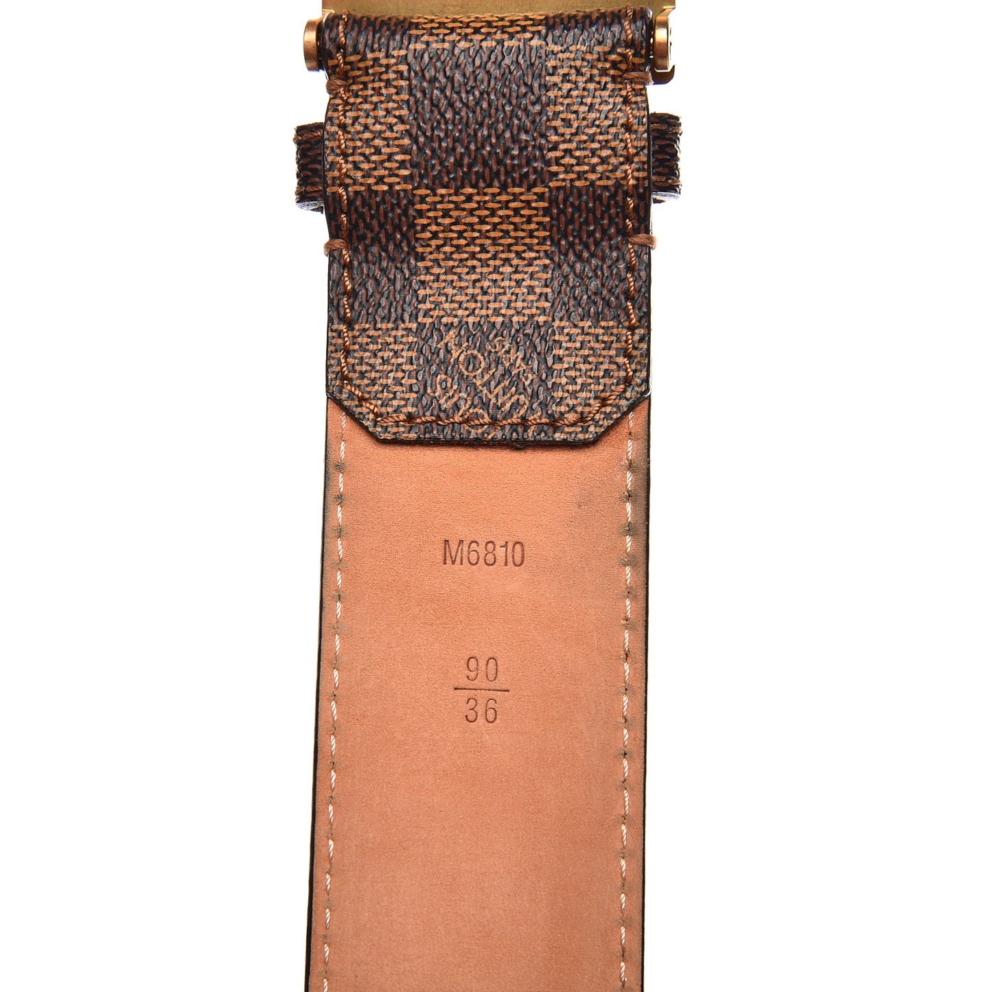 Damier Ebene Inventeur Belt 90 36