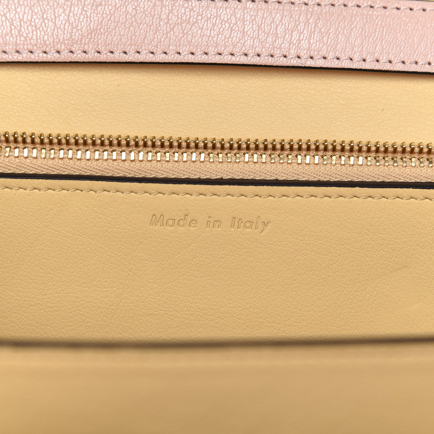 Celine Shiny Goatskin Medium Classic Box Flap Bag Blush 6 of 11