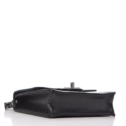 Chanel Lambskin Quilted Chic Pearls Flap Black 4 of 10