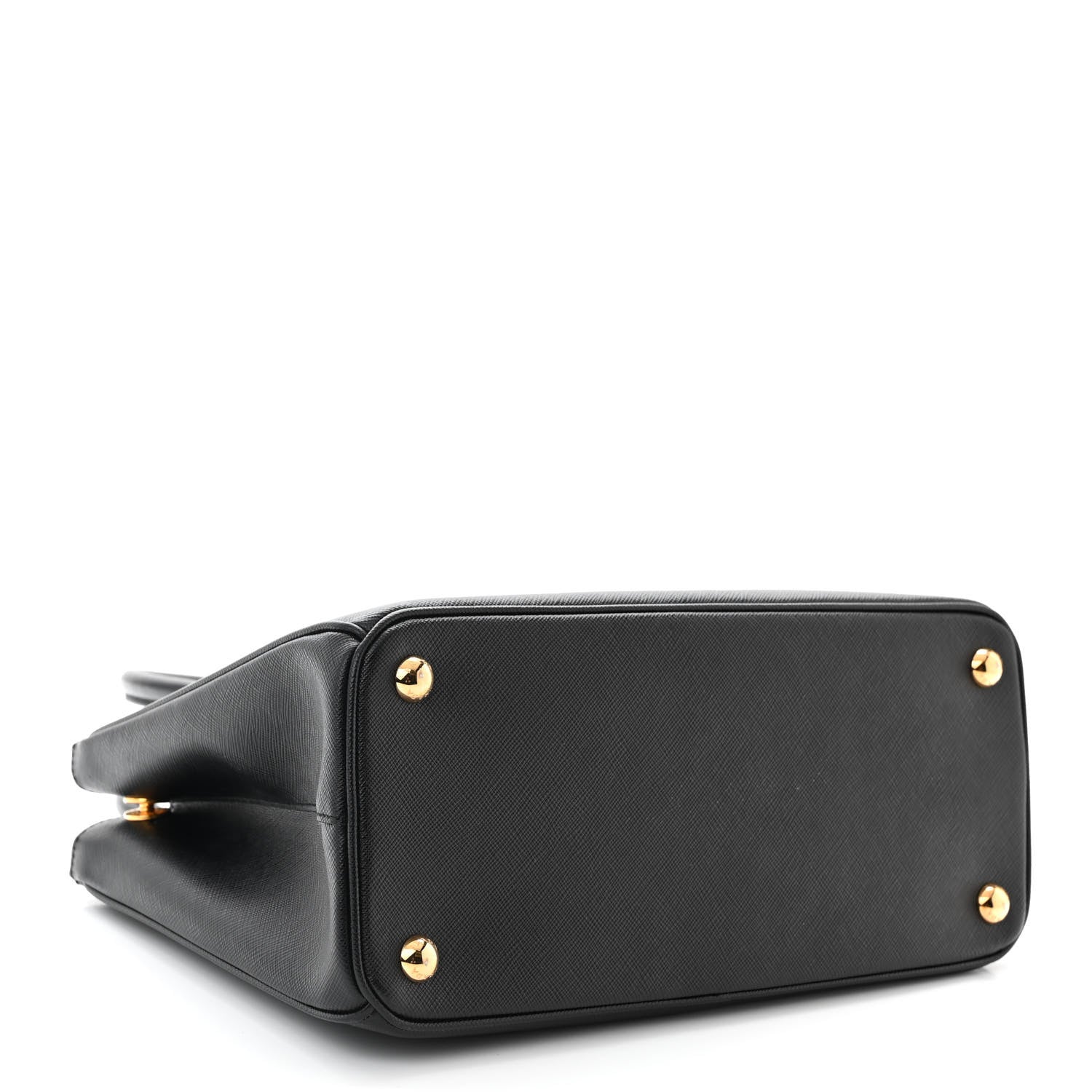 Prada Saffiano Small Galleria Double Zip Tote Black 4 of 10