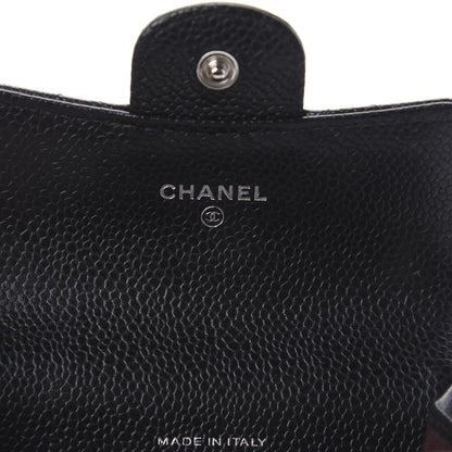 Chanel Caviar Quilted Flap Card Holder Black 5 of 7