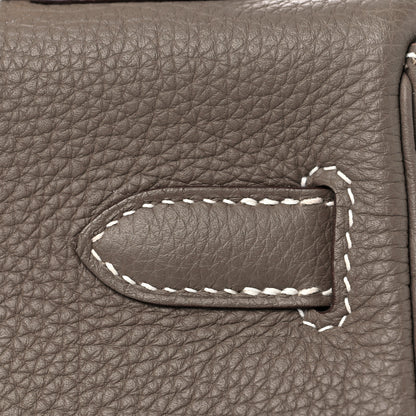 Hermes Togo Kelly Retourne 32 Etoupe 9 of 33