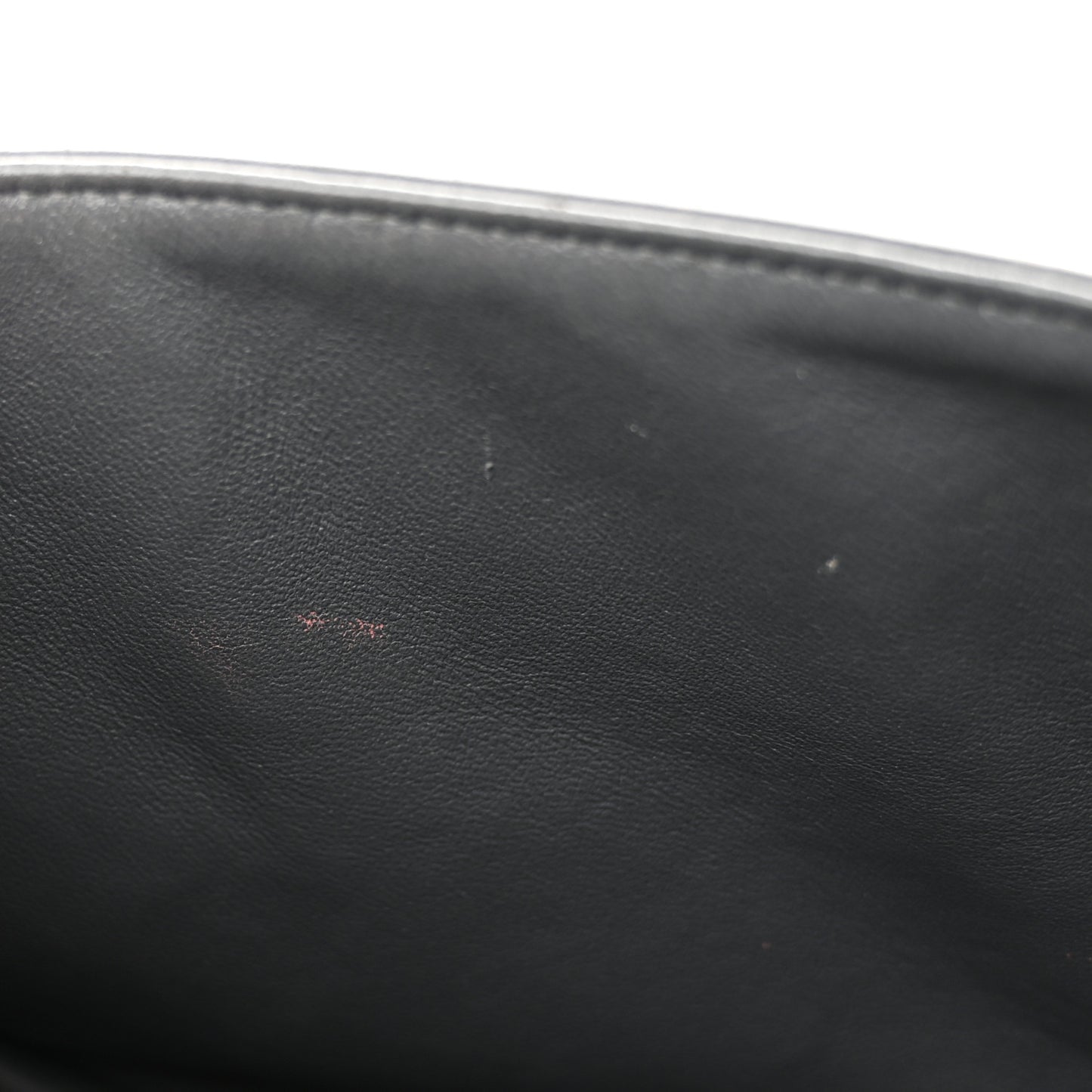 Lambskin Quilted Jumbo Double Flap Dark Grey