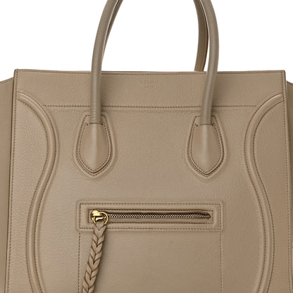 Celine Baby Grained Calfskin Medium Phantom Luggage Quartz 8 of 10