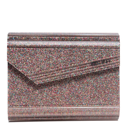 Jimmy Choo Acrylic Glitter Candy Clutch Multicolor 1 of 6