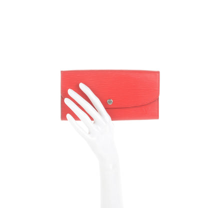 Louis Vuitton Epi Emilie Wallet Coquelicot 2 of 6