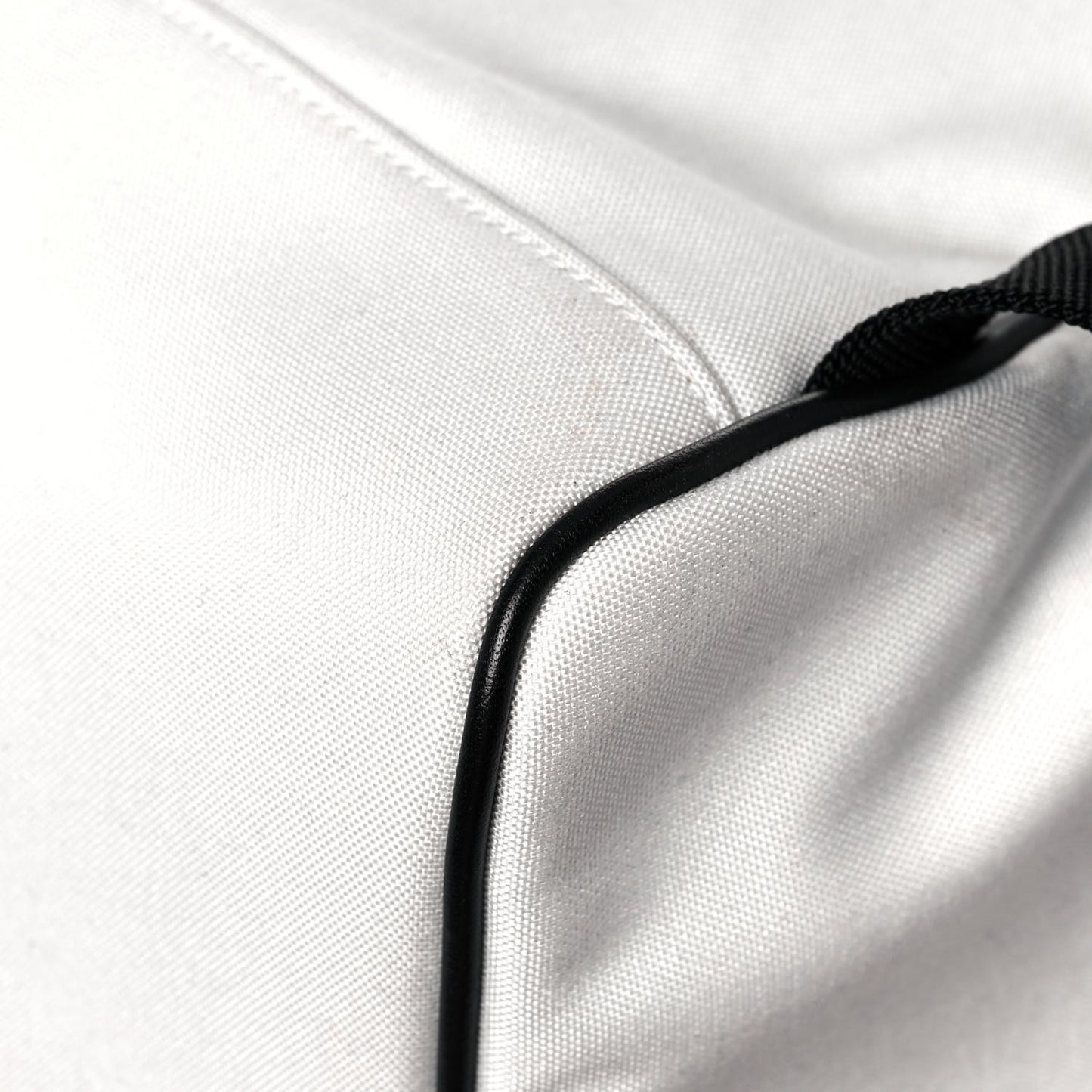 Canvas Logo City Backpack White