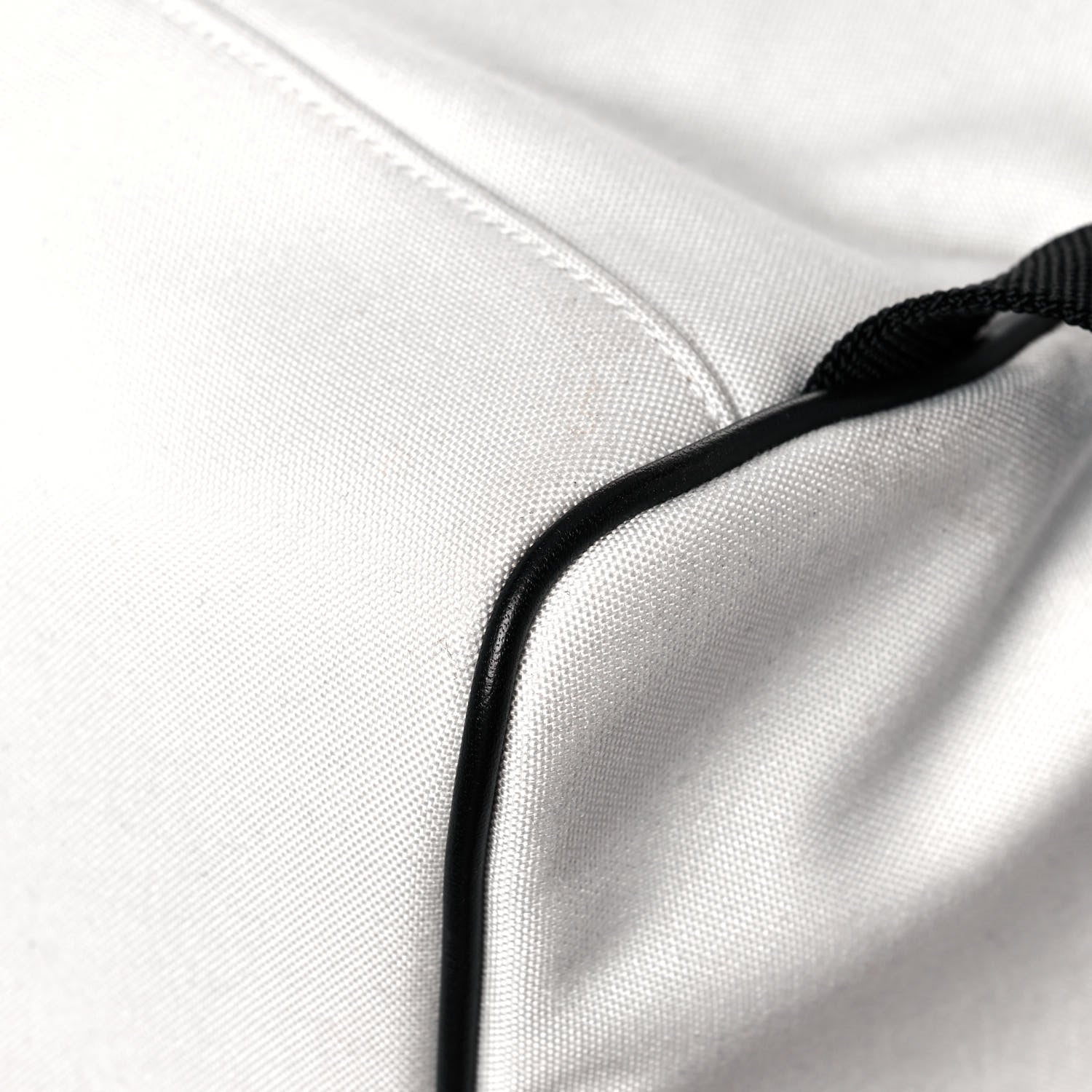 Saint Laurent Canvas Logo City Backpack White 11 of 12
