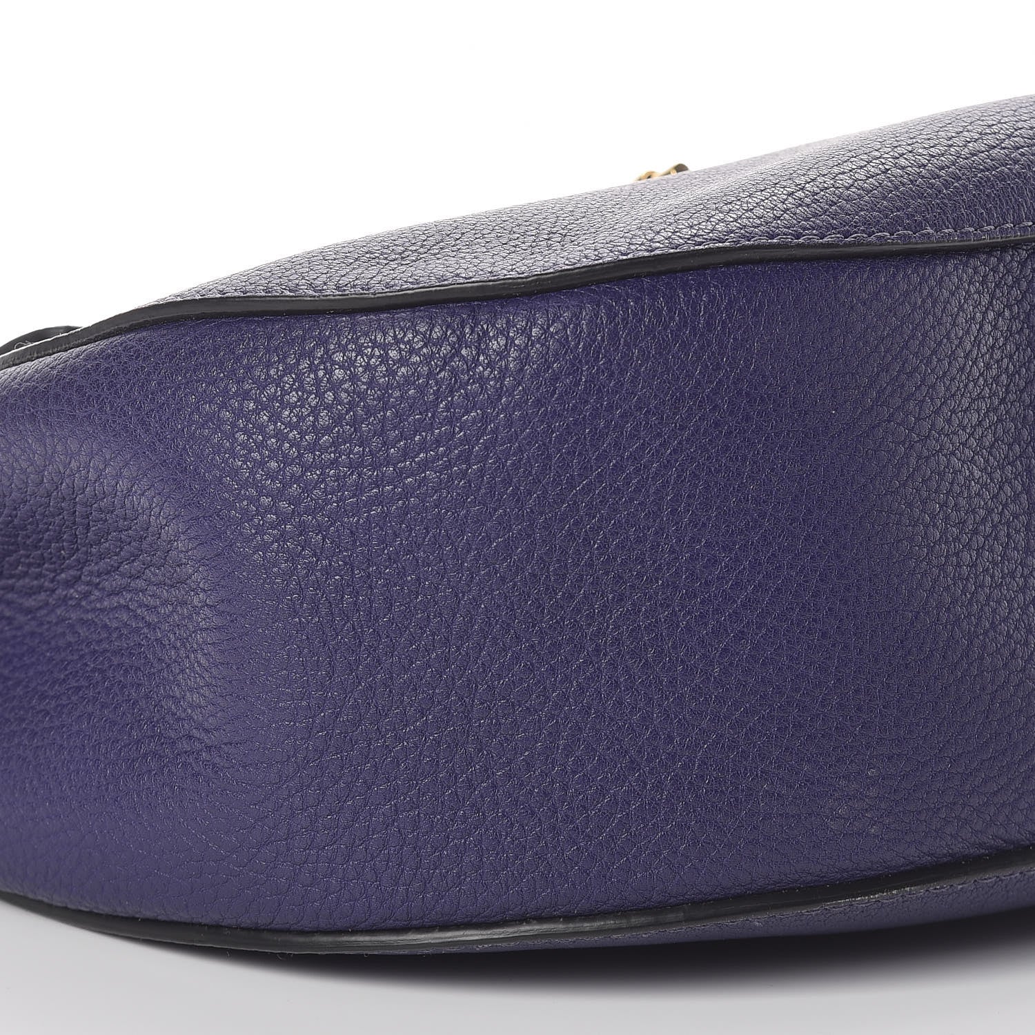 Chloe Grained Lambskin Large Drew Shoulder Bag Storm Blue 7 of 8