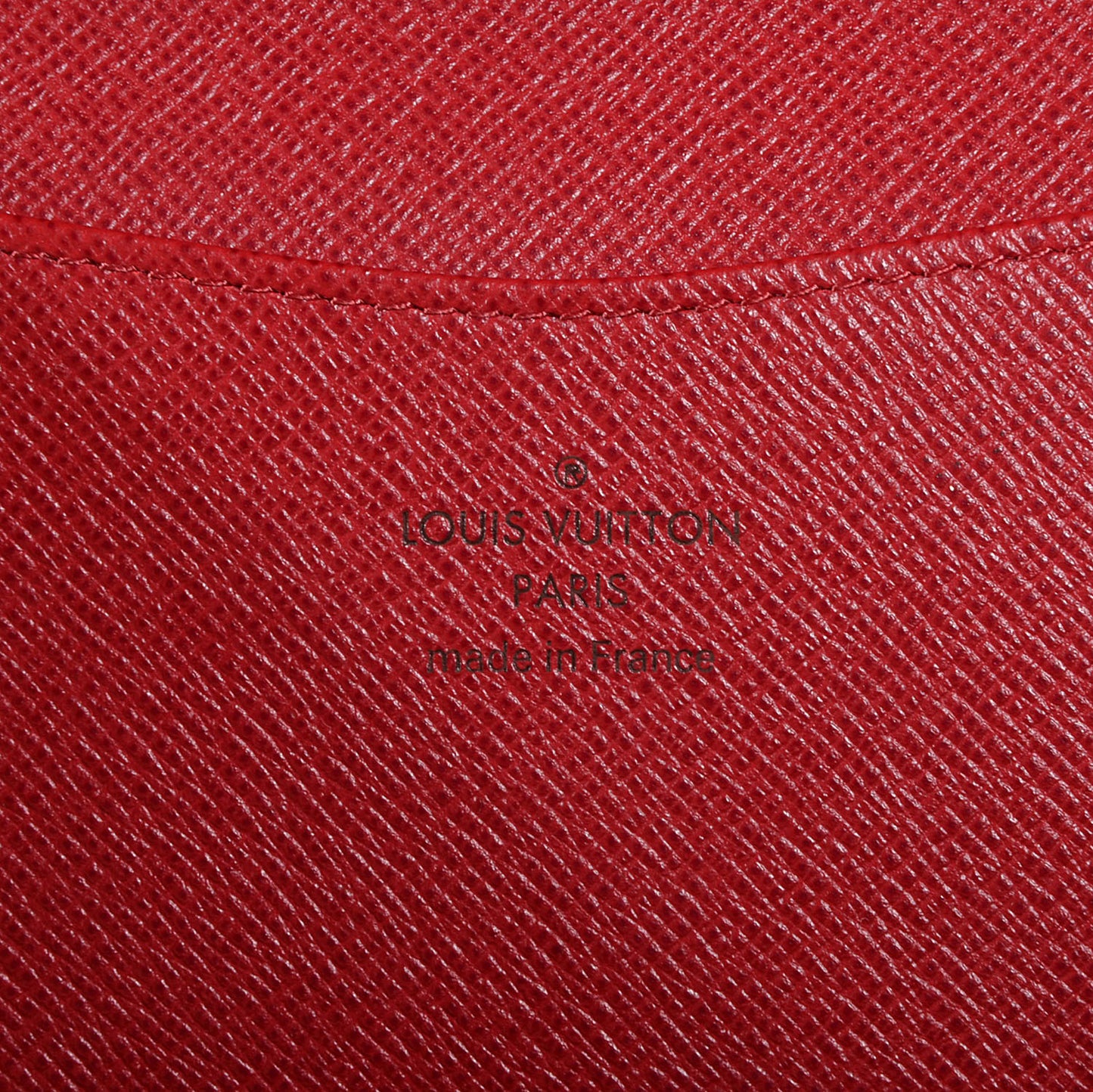 Monogram Josephine Wallet Red