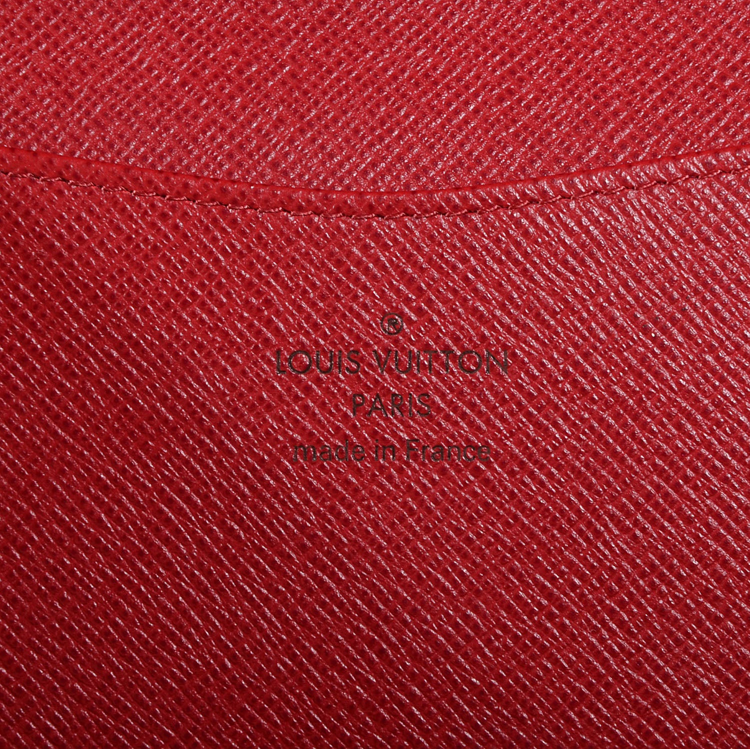 Louis Vuitton Monogram Josephine Wallet Red 6 of 8