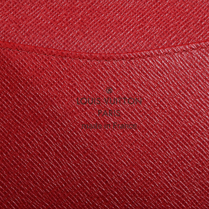 Louis Vuitton Monogram Josephine Wallet Red 6 of 8