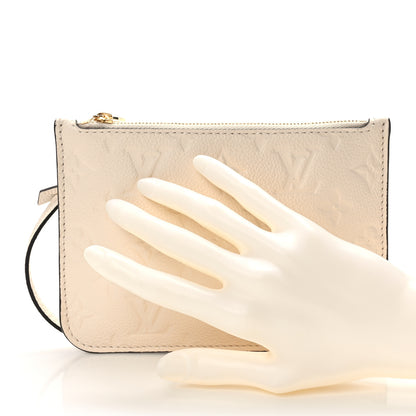 Louis Vuitton Empreinte Loop Hobo Pochette Cream 2 of 6