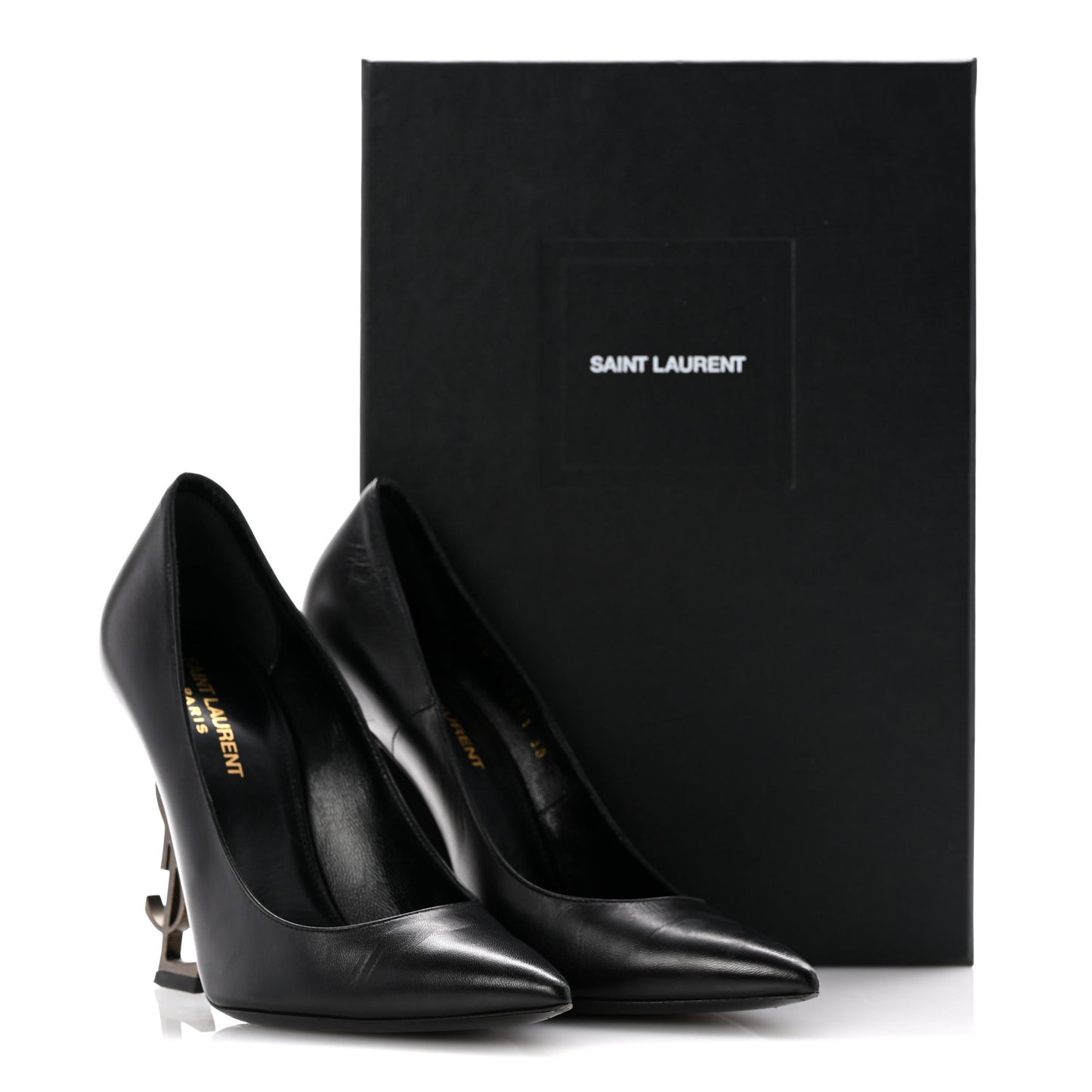 Calfskin Opyum 110 Pumps 38 Black