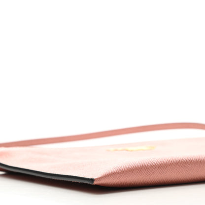 Prada Metallic Saffiano Small Flat Pouch Antico Mordore 8 of 10