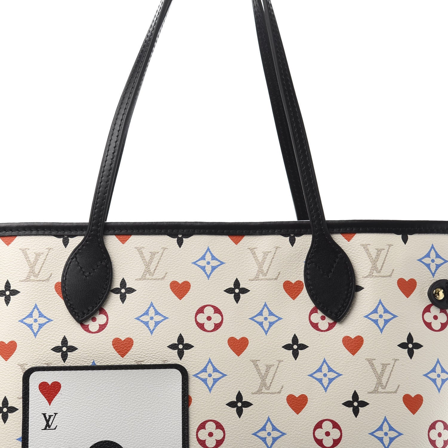 Louis Vuitton Game On Neverfull MM White 10 of 10