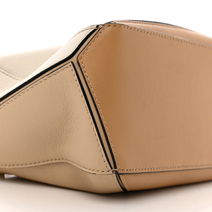 Loewe Calfskin Small Puzzle Bag Dusty Beige Soft White 8 of 13