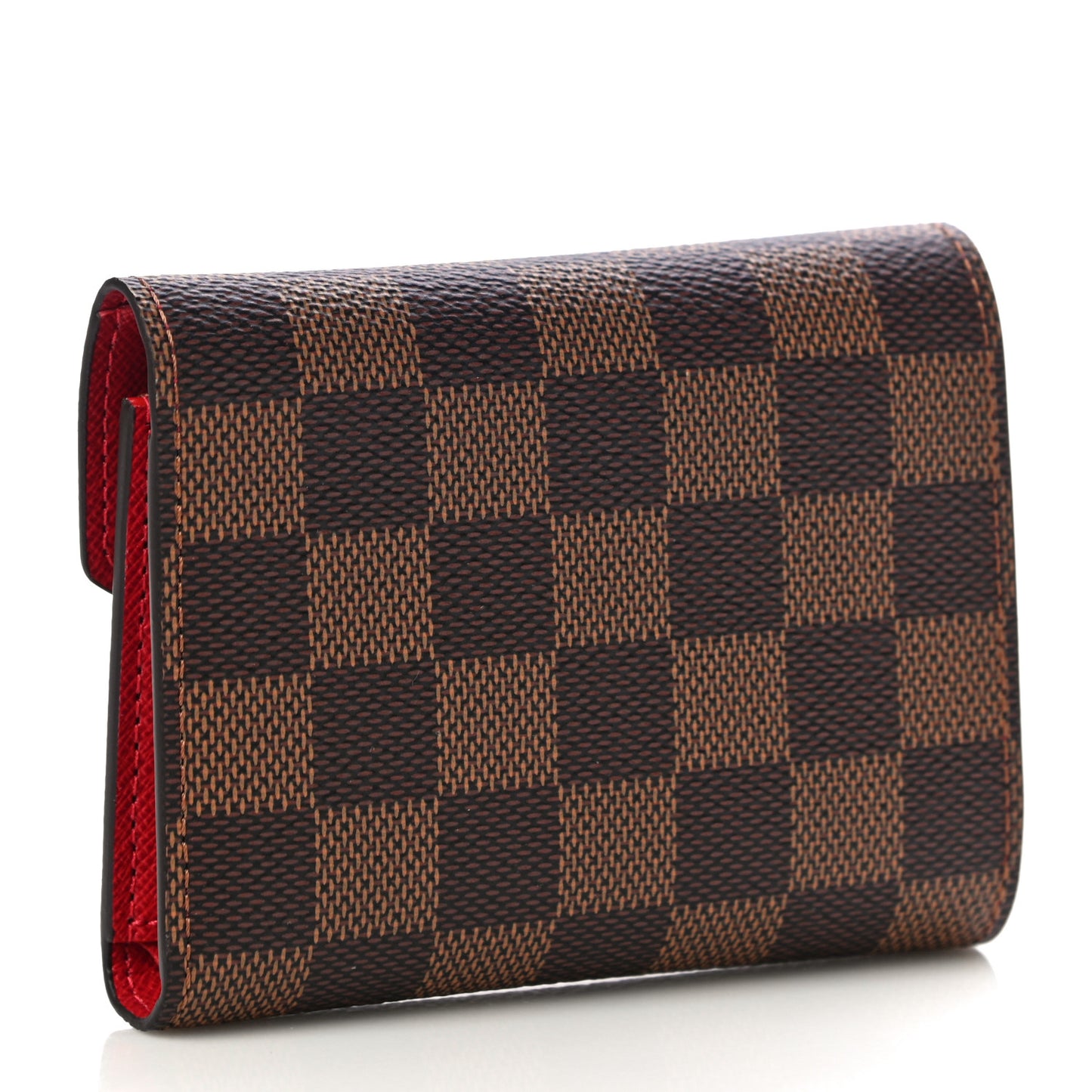 Damier Ebene Victorine Wallet Cherry