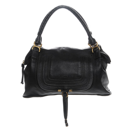Chloe Calfskin Large Marcie Satchel Black 1 of 12