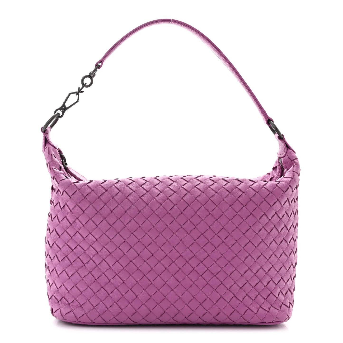 Nappa Intrecciato Small Shoulder Bag Ametiste