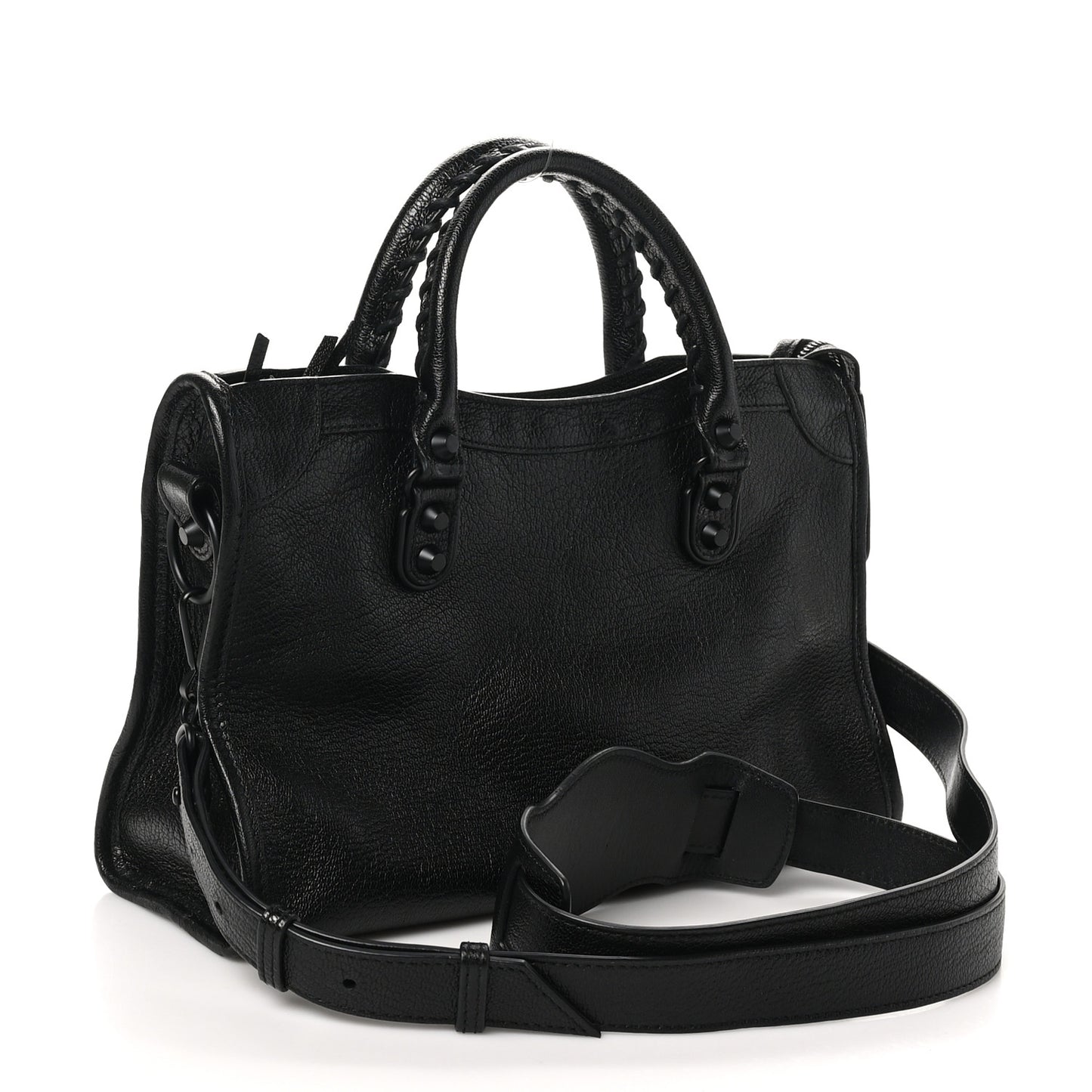 Chevre Black Metallic Edge Hardware S City Black
