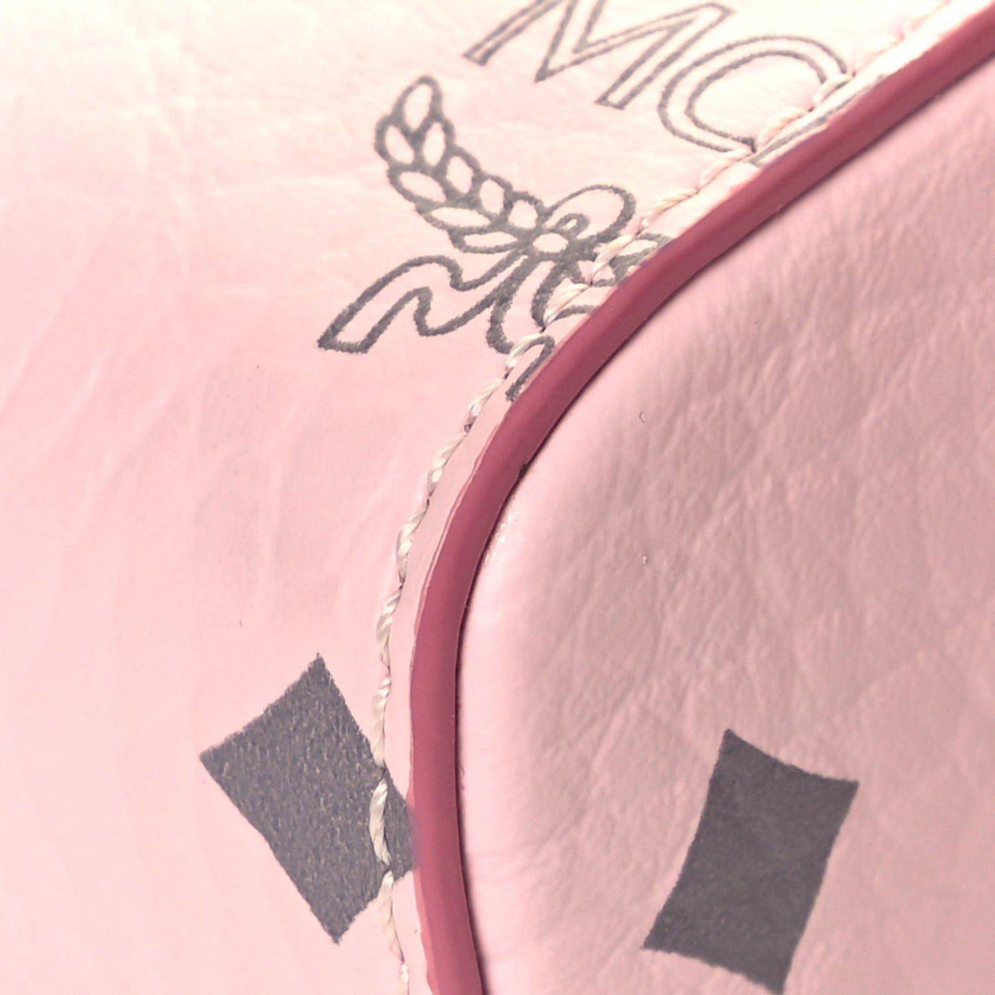 Visetos Monogram Medium Millie Crossbody Bag Soft Pink