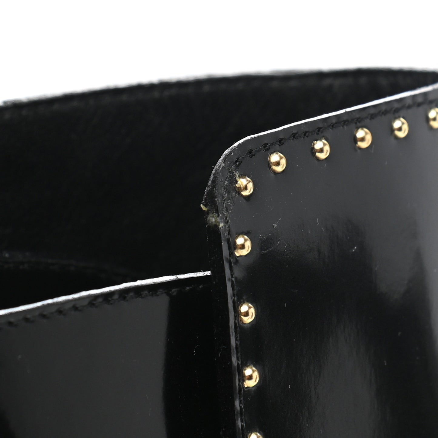 Patent Calfskin Monogram Star Trail Ankle Boots 36 Black