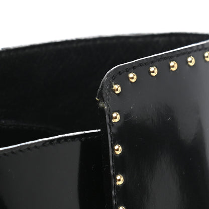 Louis Vuitton Patent Calfskin Monogram Star Trail Ankle Boots 36 Black 9 of 9