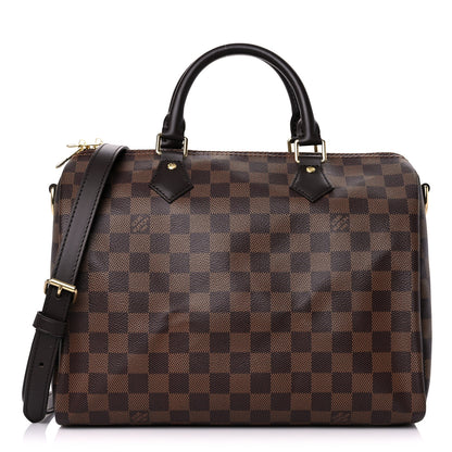 Louis Vuitton Damier Ebene Speedy Bandouliere 30 1 of 11