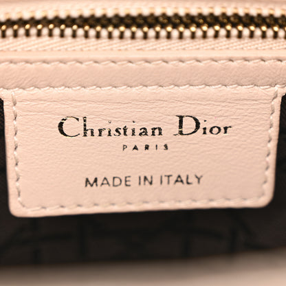Christian Dior Lambskin Cannage Medium Lady Dior Light Pink 6 of 14