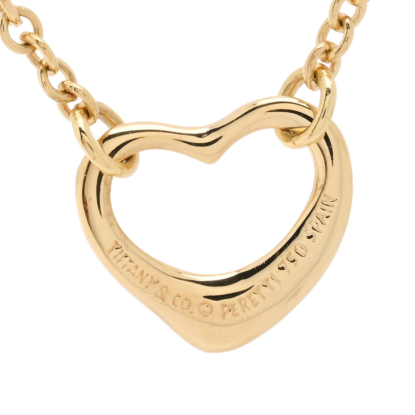 18K Yellow Gold Elsa Peretti 3 Open Heart Bracelet