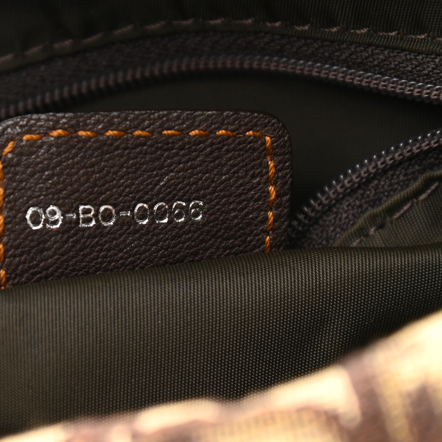 Christian Dior Monogram Buckle Hobo Marron Fonce 7 of 12