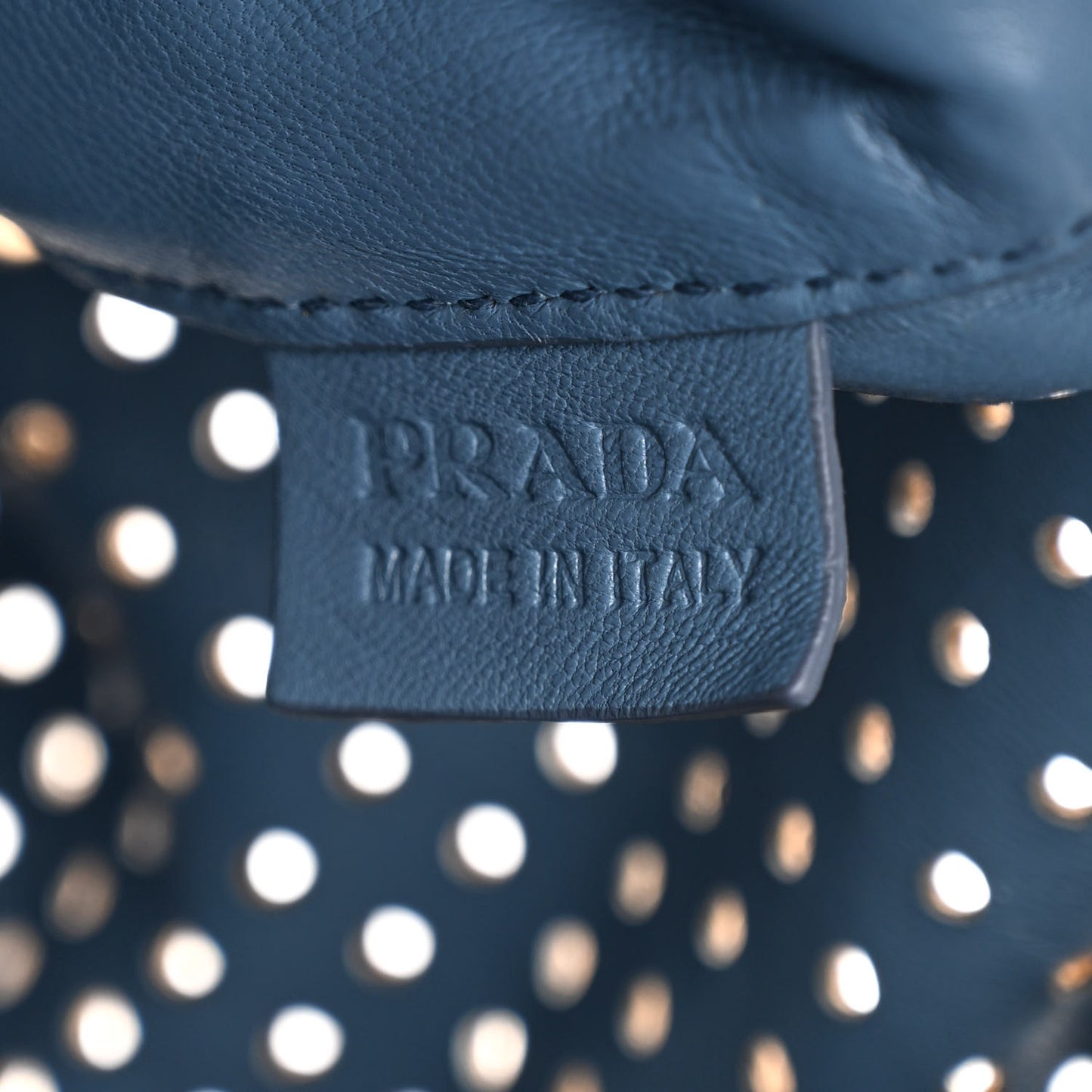 Scamosciato Perforated Suede Hobo Cammello