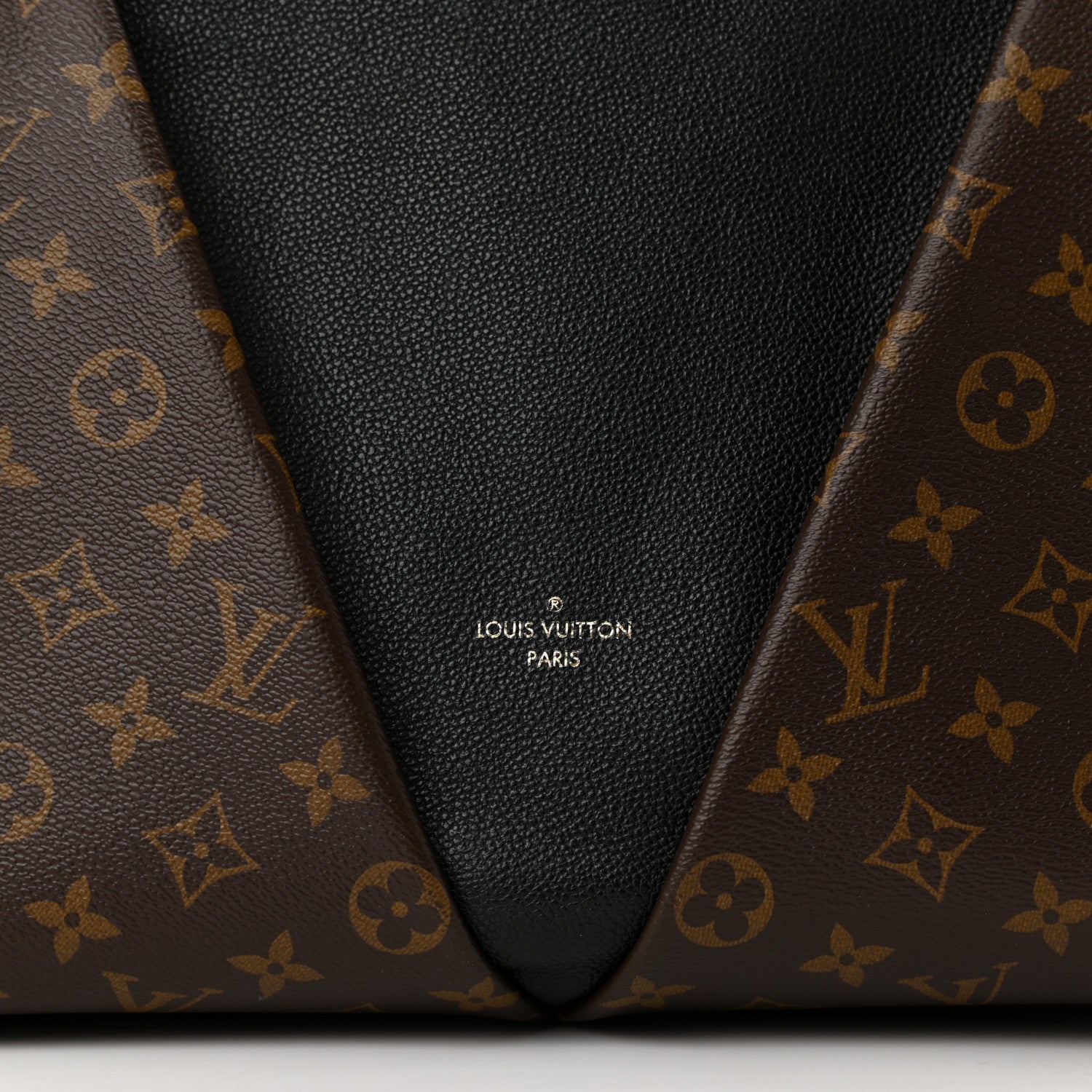 Louis Vuitton Monogram V Tote MM Black 9 of 12