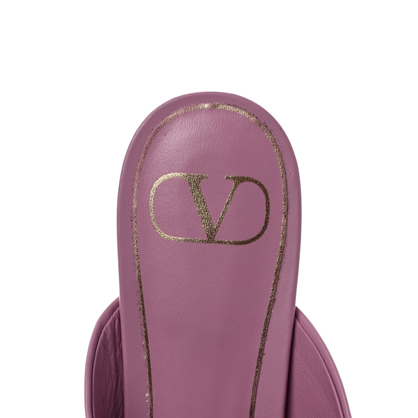 Calfskin Roman Stud Pointed Flat Mules 37 Giacinto