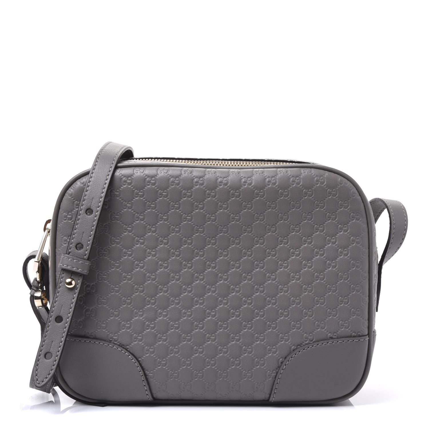Gucci Microguccissima Mini Bree Messenger Bag Grey 1 of 9