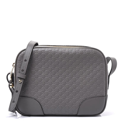 Gucci Microguccissima Mini Bree Messenger Bag Grey 1 of 9
