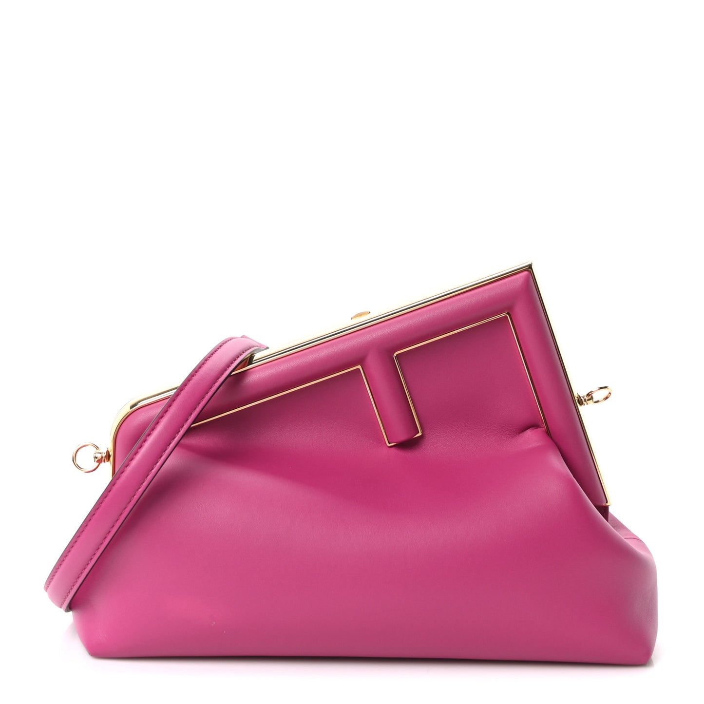 Shiny Nappa Midi Fendi First Ciclamino Pilar
