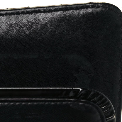 Chanel Patent Quilted Medium Double Flap So Black 11 of 13