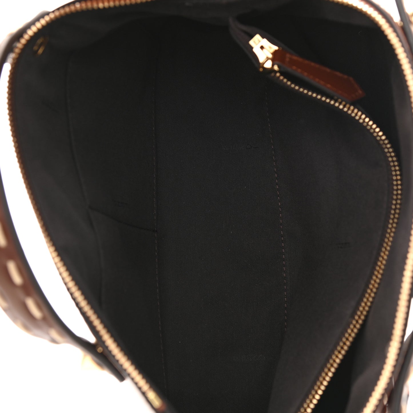 Vitello King Macro Stitchings Logo Medium By The Way Boston Bag Praline