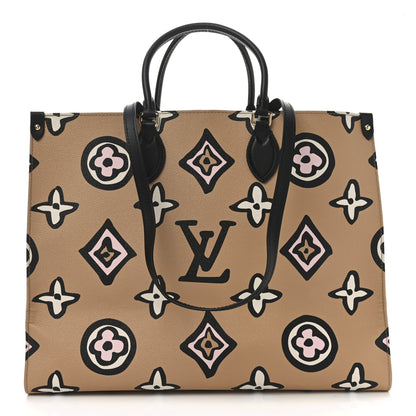 Louis Vuitton Monogram Giant Wild At Heart Onthego GM Arizona 1 of 9