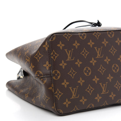 Louis Vuitton Monogram Neonoe MM Black 8 of 9
